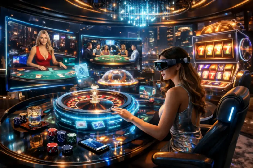 O Cassino Online Ideal em 2036: Tecnologia, IA e Imersão Total